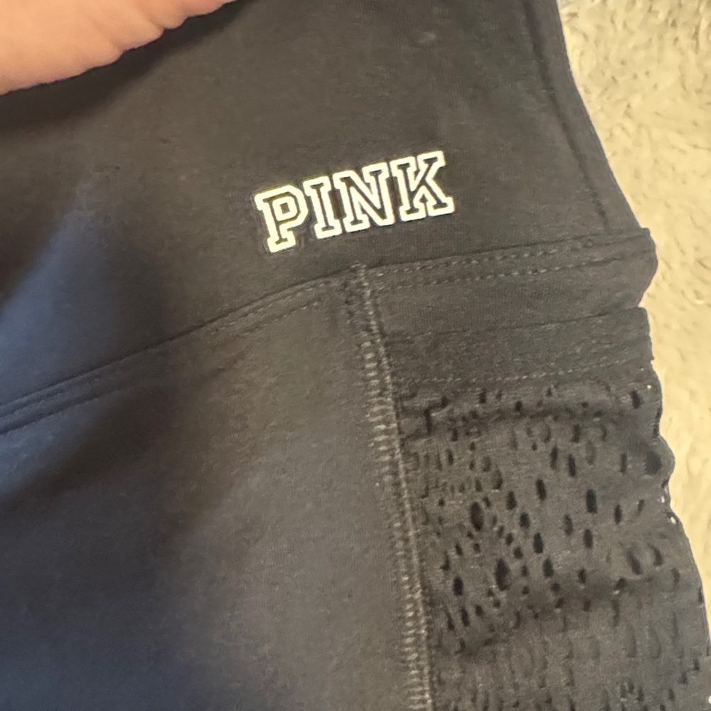 PINK Victoria's Secret || Pink Active Bike Shorts (M) - Picture 2 of 10